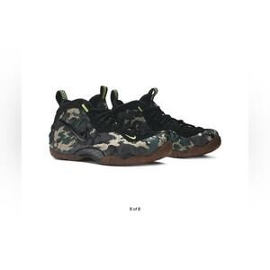 Nike Men’s Camo Foamposite Shoes